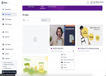 Short Master: Social Media Content Creation with Prezi