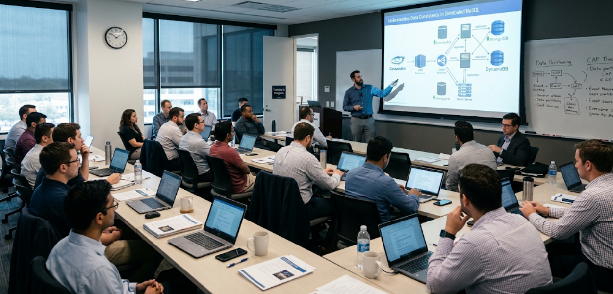 دورة تدريبية حول قواعد بيانات NoSQL والأنظمة الموزعة